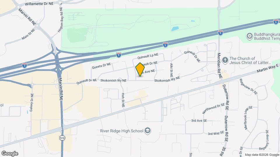 8806 Skokomish Wy NE Map and Location Details