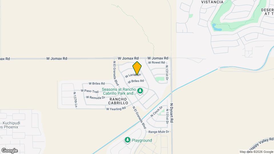 13337 W Lariat Ln Map and Location Details