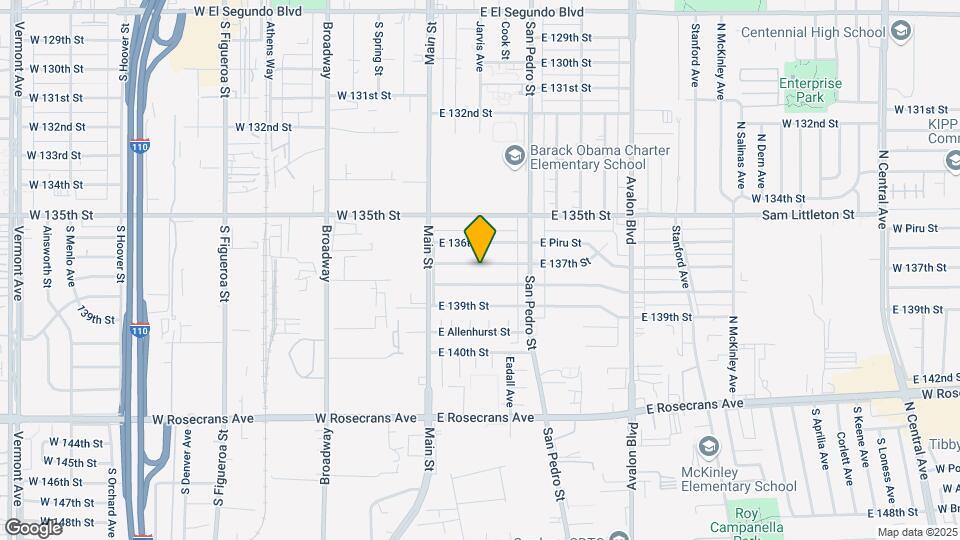 202 E 137th St, Unit 1 Map and Location Details