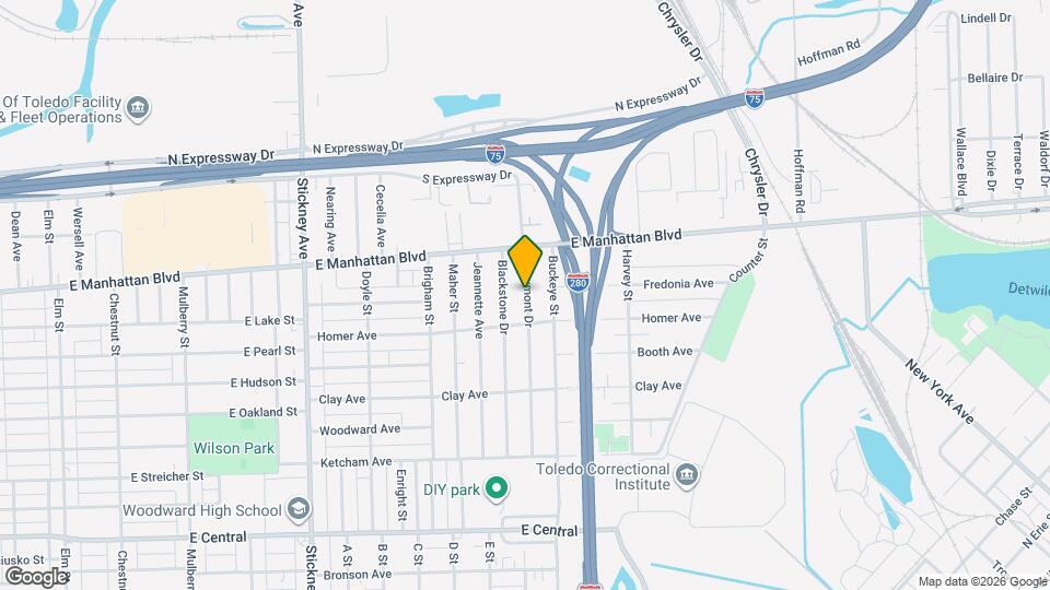 3427 Beaumont Dr Map and Location Details