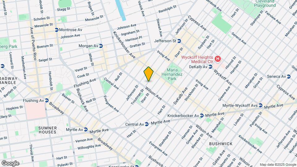 224 Troutman St Map and Location Details