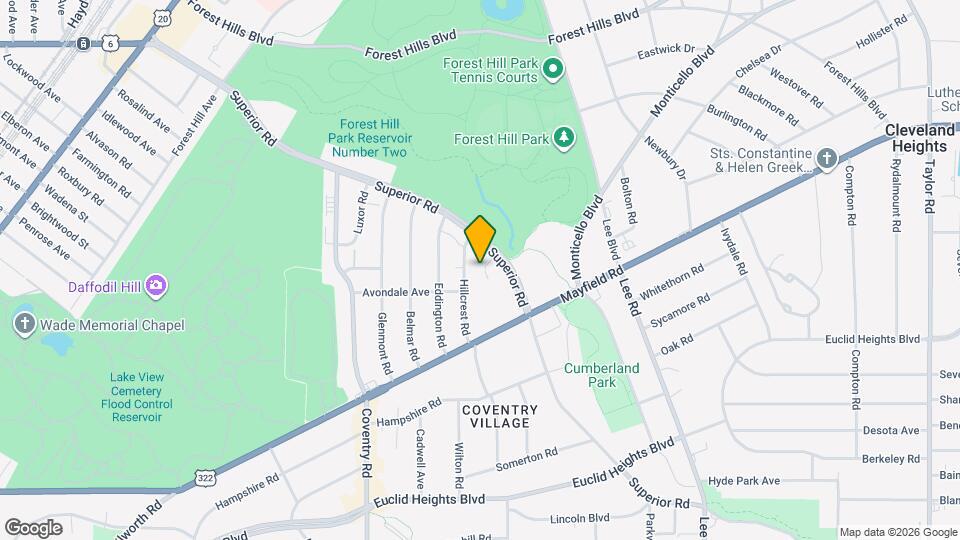 1602 Ridgefield Rd Map and Location Details