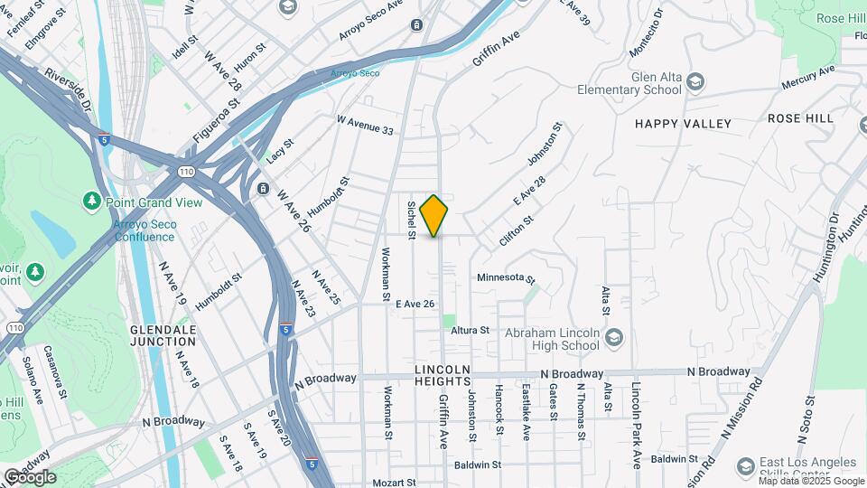 2683 Griffin Ave Map and Location Details