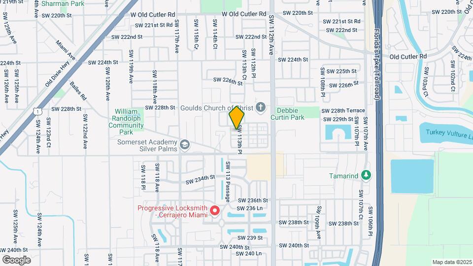 11357 SW 230th Terrace Map and Location Details