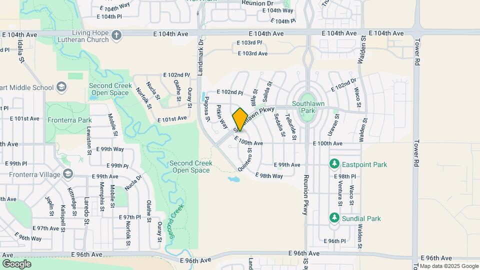 10057 Quintero St Map and Location Details