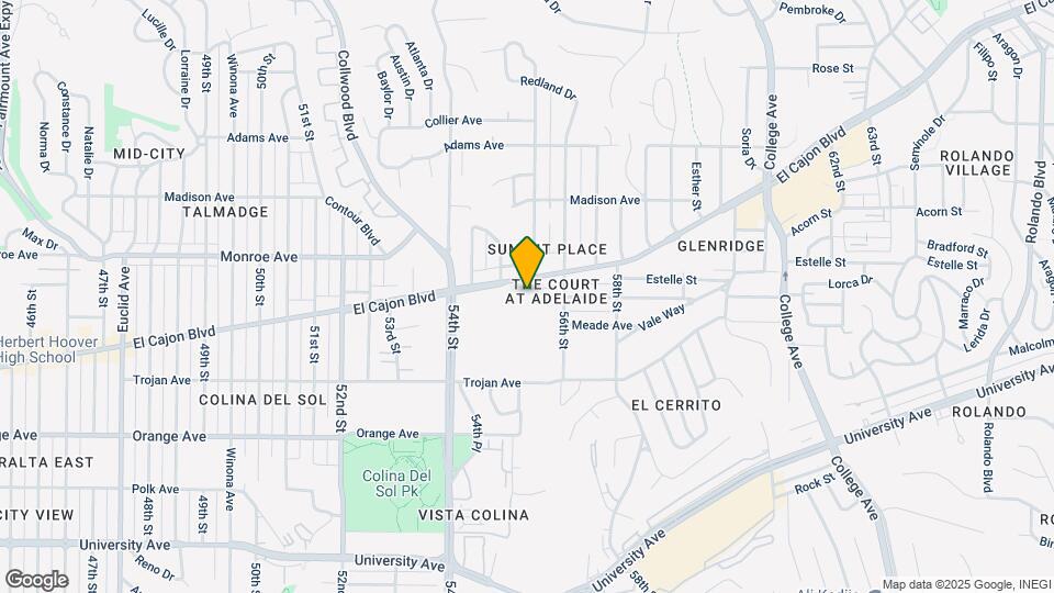 5502 Adelaide Ave Mapa y Detalles de la Ubicación