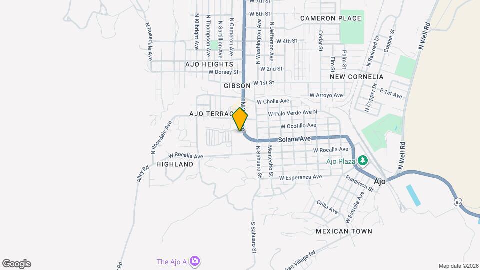 1205 W Center St Map and Location Details