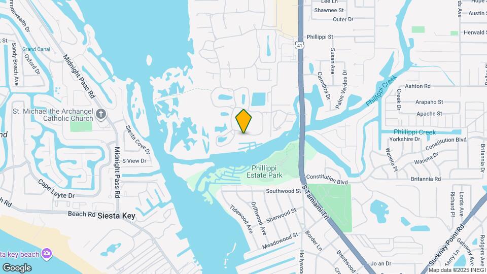 1719 Starling Dr Map and Location Details