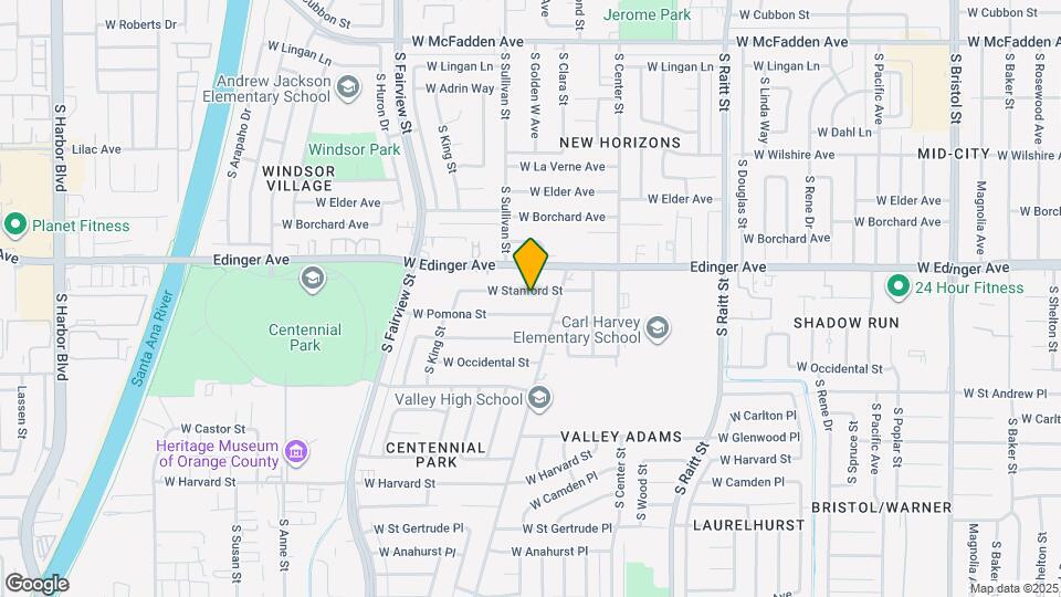 2410 W Stanford St Mapa y Detalles de la Ubicación