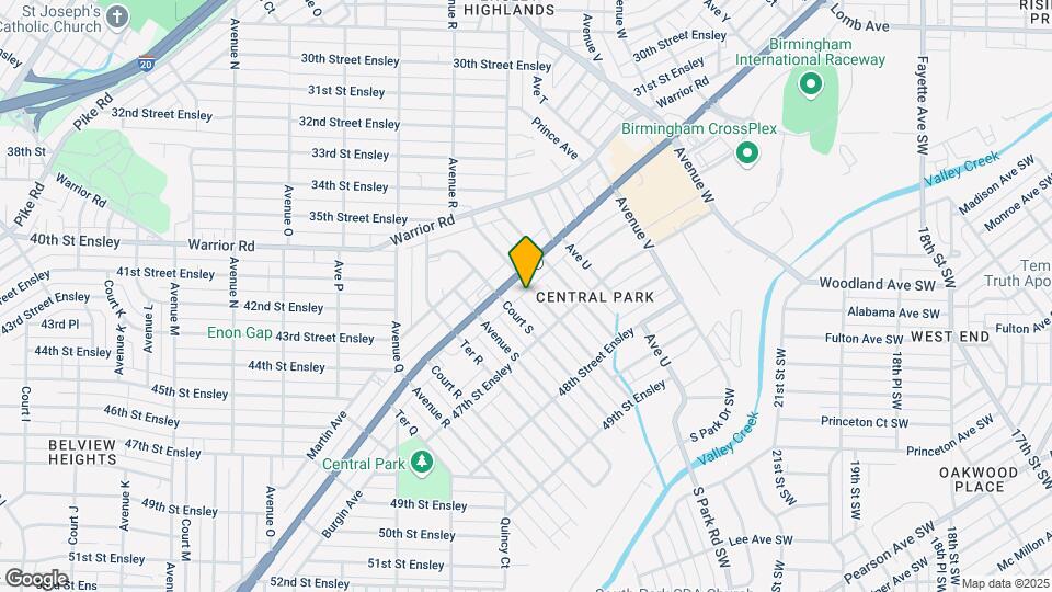 4612 Terrace S Map and Location Details