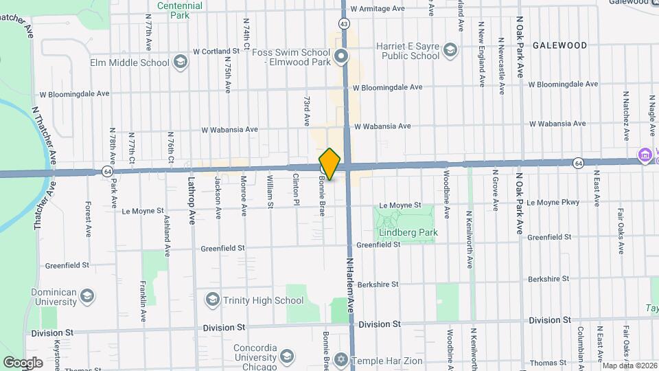 1521 Bonnie Brae Pl, Unit 1N 1st Flr. Mapa y Detalles de la Ubicación