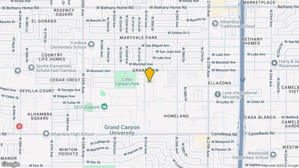 Agave Apartments Map and Location Details