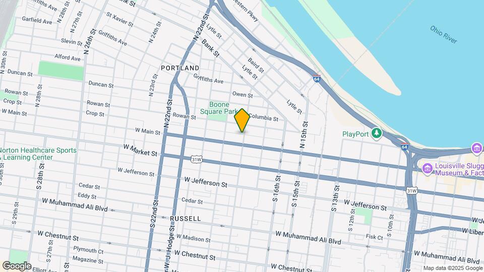 112 N 18th St Map and Location Details