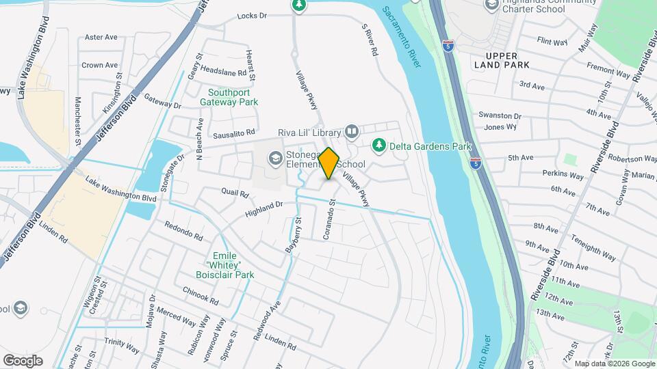 1415 Redding Rd Map and Location Details