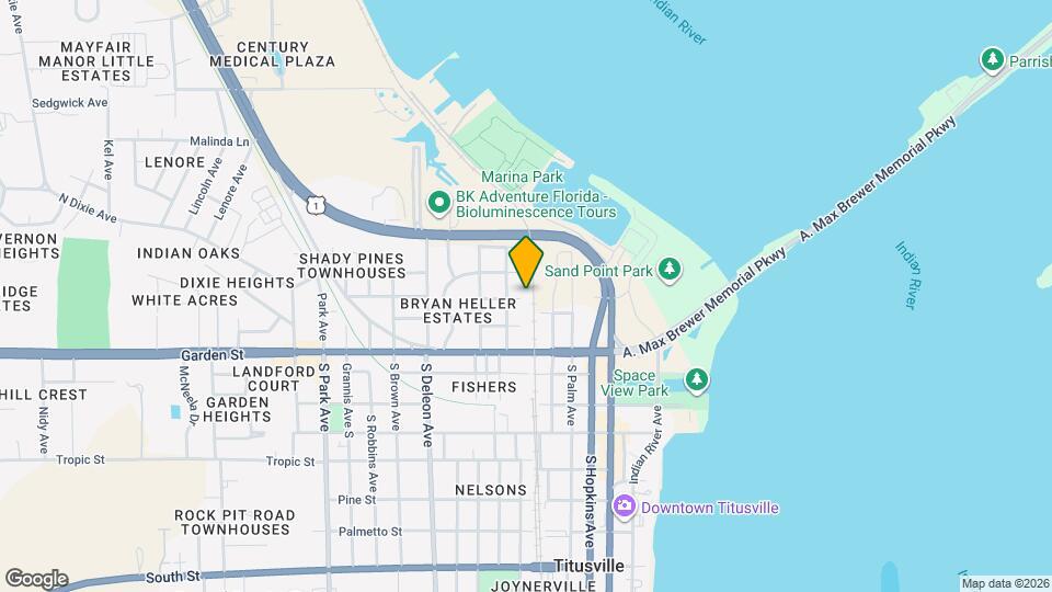 500 Titus St Map and Location Details