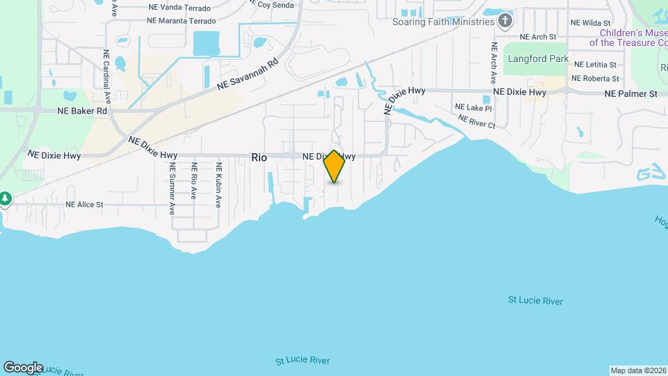 1036 NE Wright Ave Map and Location Details