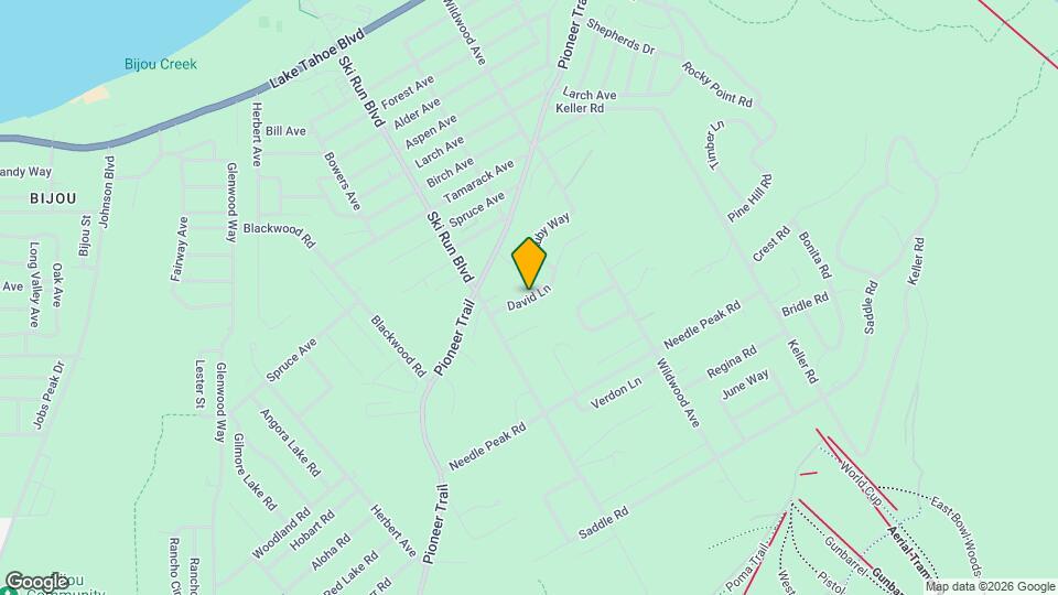 3691 David Ln Map and Location Details