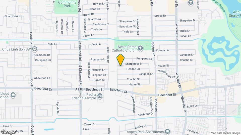 11418 Hendon Ln Mapa y Detalles de la Ubicación
