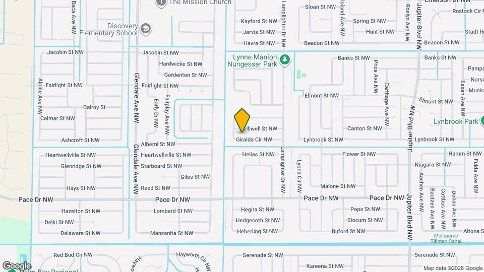 1271 Giralda Cir NW Map and Location Details
