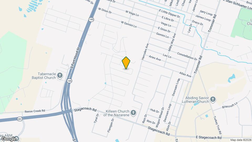 910 James Parker Cir Map and Location Details