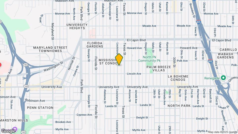 4051-4055 Louisiana St Mapa y Detalles de la Ubicación