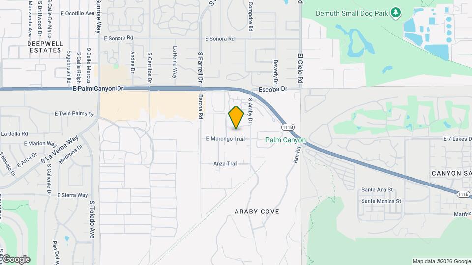 1881 S Araby Dr Map and Location Details