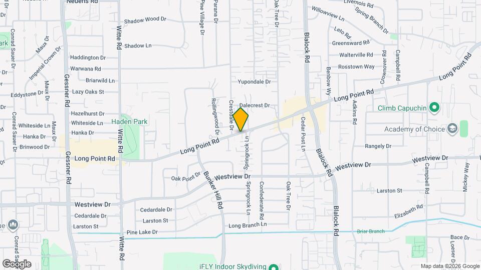 1499 Springrock Ln Map and Location Details