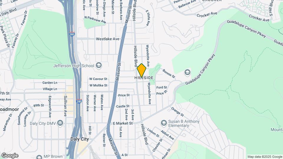 272 Abbot Ave Map and Location Details
