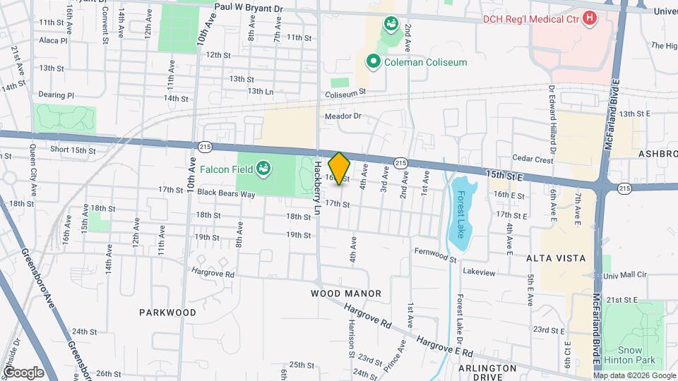 1606 5th Ave Map and Location Details