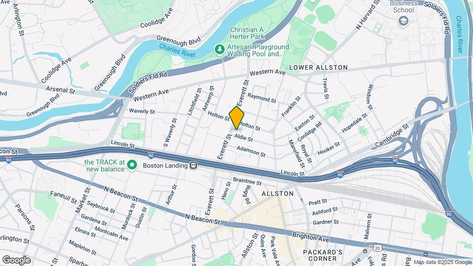10 Aldie St, Unit 1 Map and Location Details