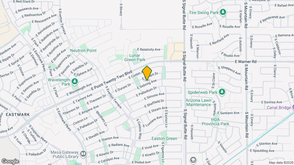 10540 E Sebring Ave Map and Location Details