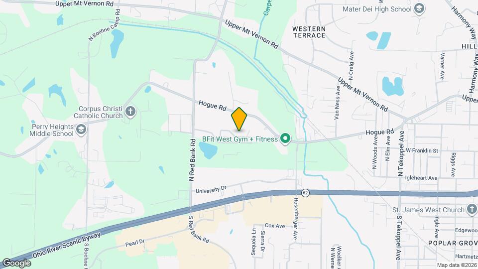 4707 Rolling Ridge Dr Map and Location Details