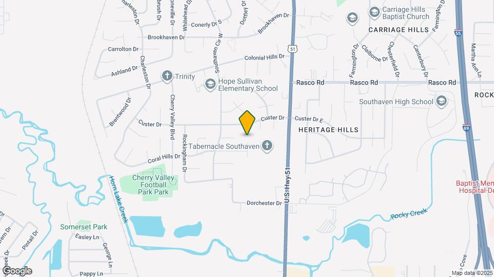 7650 Coral Meadows Dr Map and Location Details