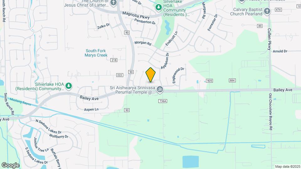 3511 Glenhill Dr Map and Location Details