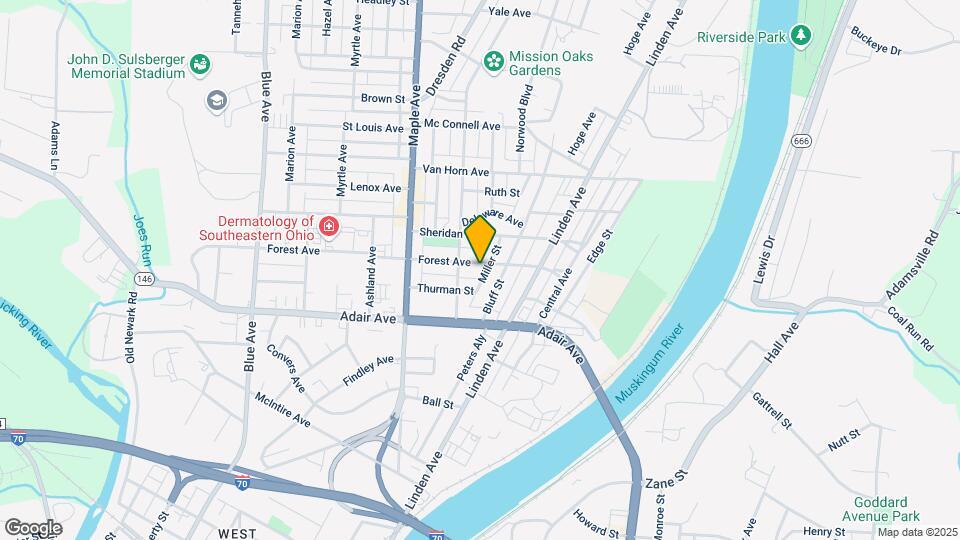 484 Forest Ave, Unit 484.5 Map and Location Details