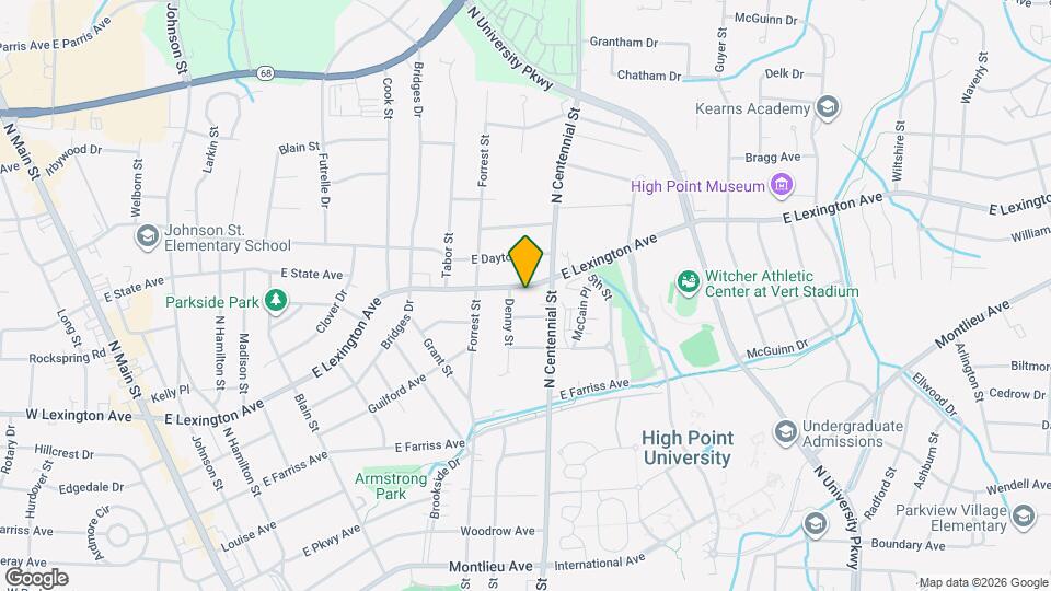 1034 E Lexington Ave Map and Location Details