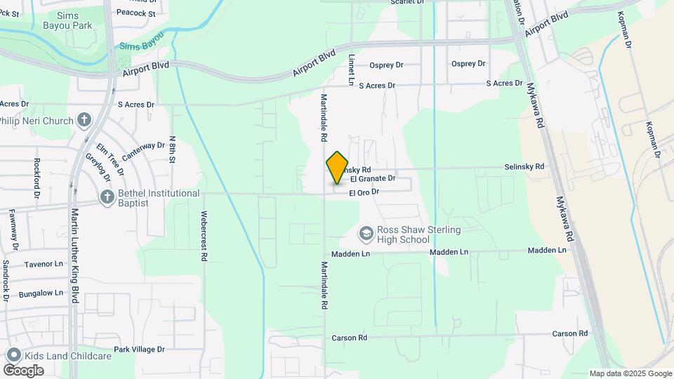 6111 El Oro Dr Map and Location Details