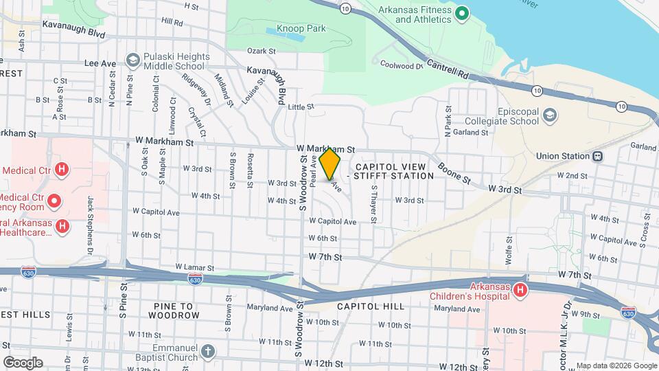 212 Vernon Ave Map and Location Details