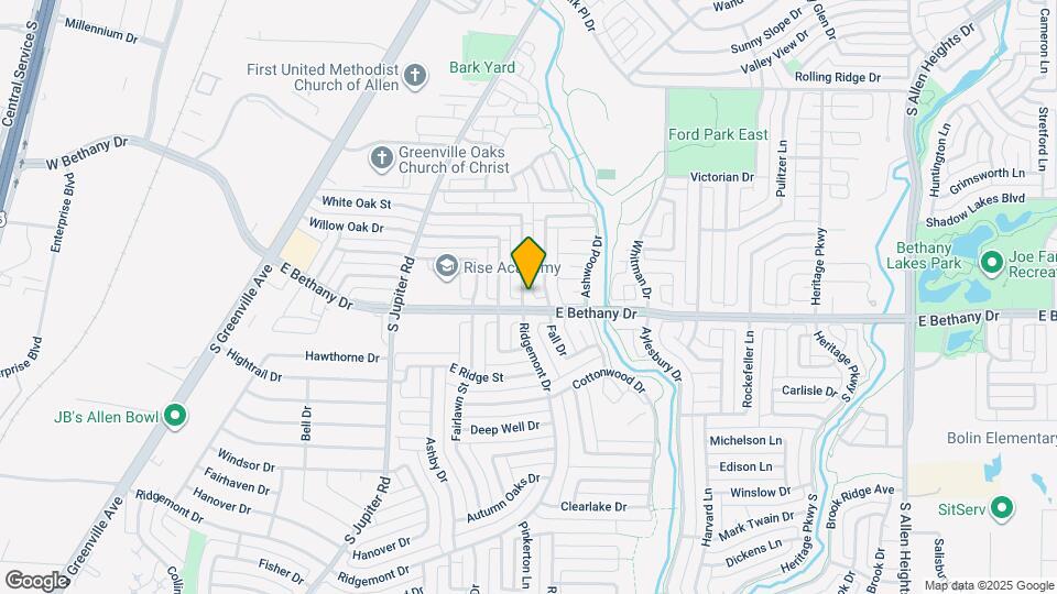 741 Ridgemont Dr Map and Location Details