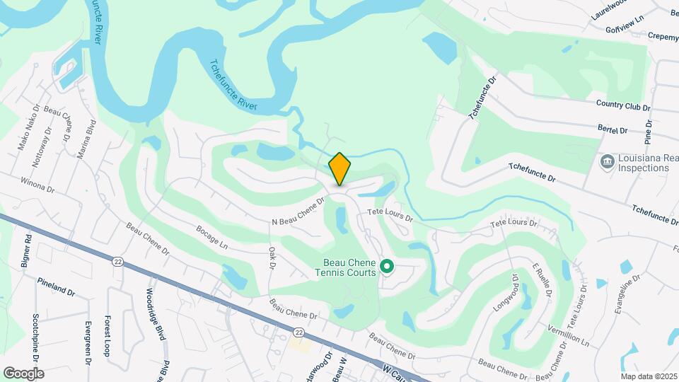 665 N Beau Chene Dr, Unit 27 Map and Location Details