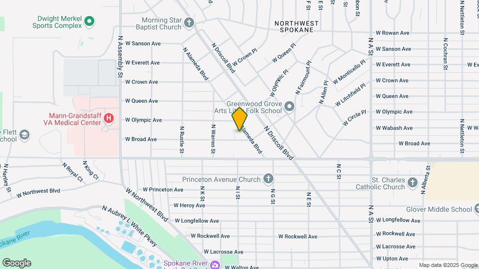 3620 W Broad Ave Map and Location Details