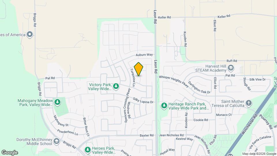 34515 Citrine St Mapa y Detalles de la Ubicación