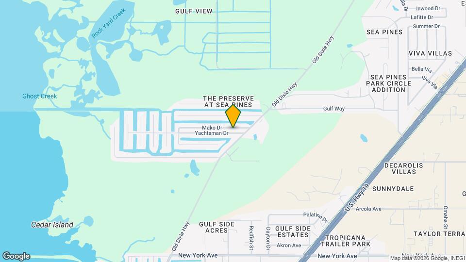7538 Mako Dr Mapa y Detalles de la Ubicación