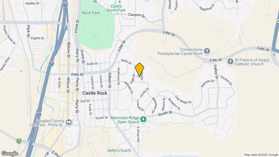 421 Senter Dr Map and Location Details