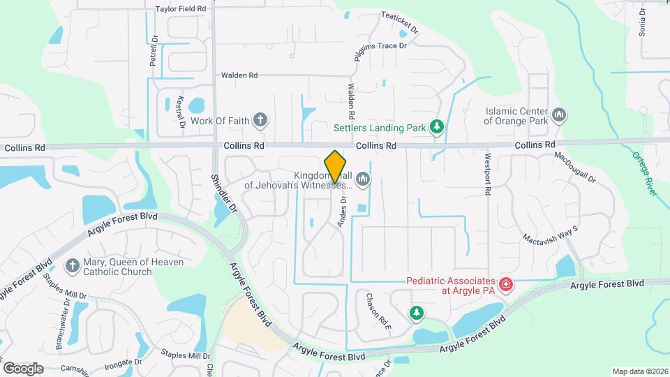 7711 Collins Ridge Blvd Map and Location Details