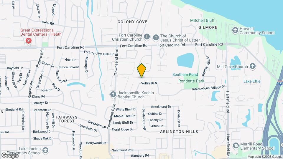 7282 Lawn Tennis Ln Map and Location Details