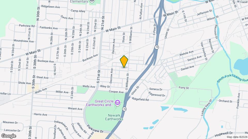 98 Burt Ave Map and Location Details