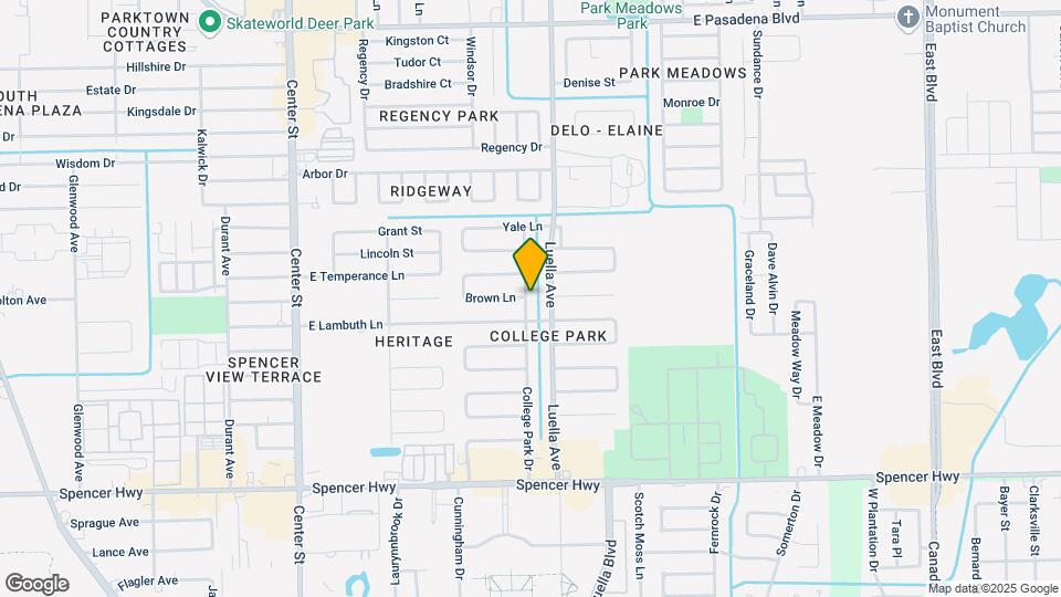 4433 College Park Dr Mapa y Detalles de la Ubicación