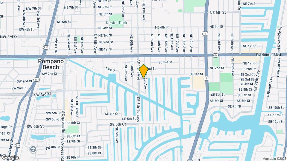 317 SE 12th Ave Map and Location Details