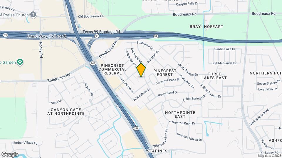 12207 Evening Glen Ct Map and Location Details